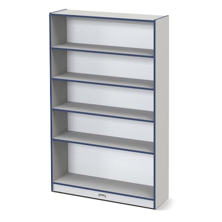 Jonti-Craft Rainbow Accents Tall Bookcase, Navy 0972JC112